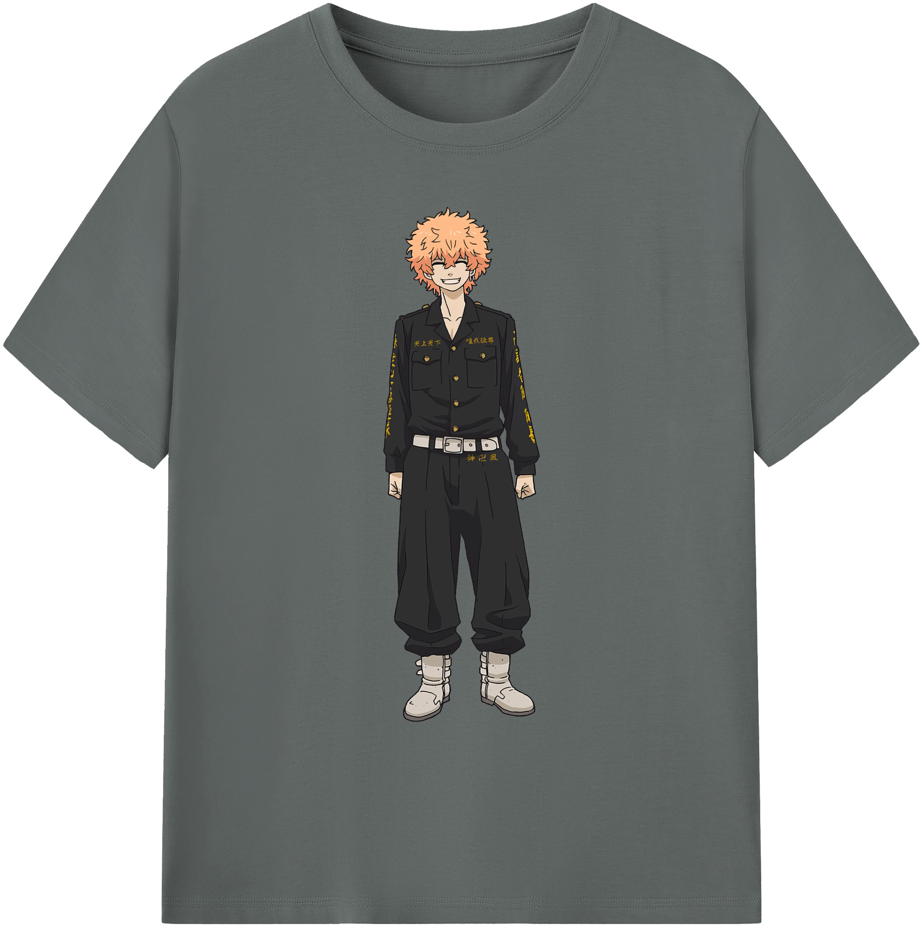 （画像用） 東京リベンジャーズ Tokyo Revengers 綿100％ メンズ半袖Tシャツ｜肌触りやわらか＆通気性